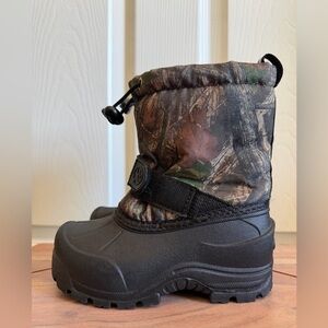 Northside Kids Camouflage Insulated Winter Snow Boots